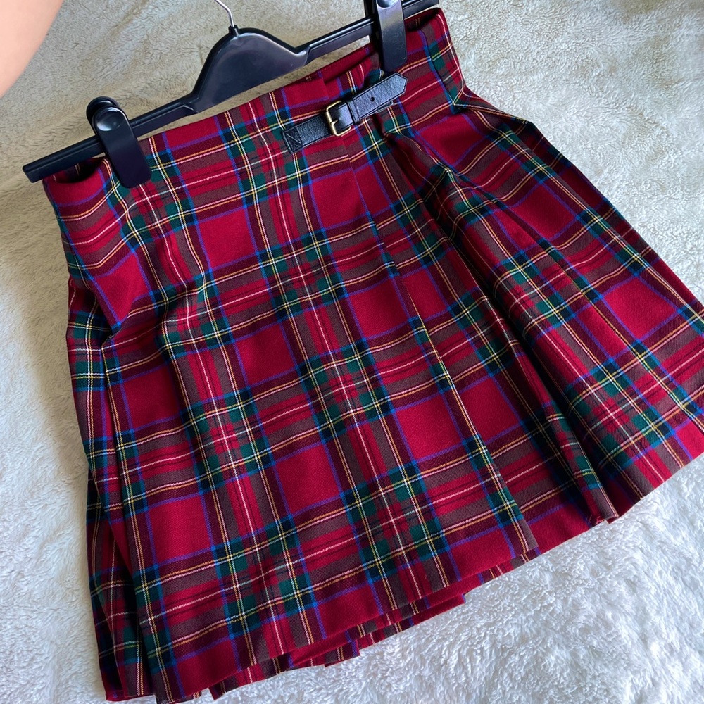Uniqlo Tartan Billie Kilted Skirt